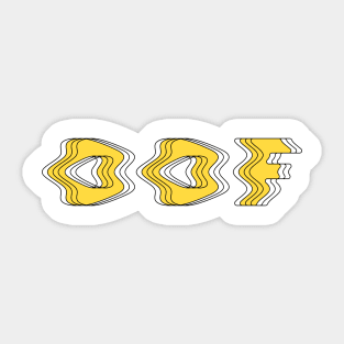 oof Sticker